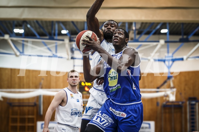 Basketball, ABL 2018/19, Grunddurchgang 35.Runde, Oberwart Gunners, Gmunden Swans, Torrion Brummitt (17)