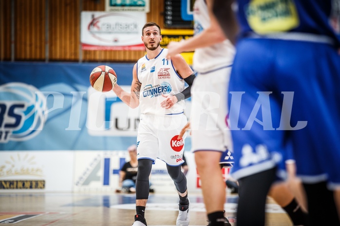 Basketball, ABL 2018/19, Grunddurchgang 35.Runde, Oberwart Gunners, Gmunden Swans, Hayden Thomas Lescault (11)