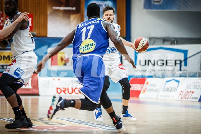 Basketball, ABL 2018/19, Grunddurchgang 35.Runde, Oberwart Gunners, Gmunden Swans, Hannes Ochsenhofer (9)