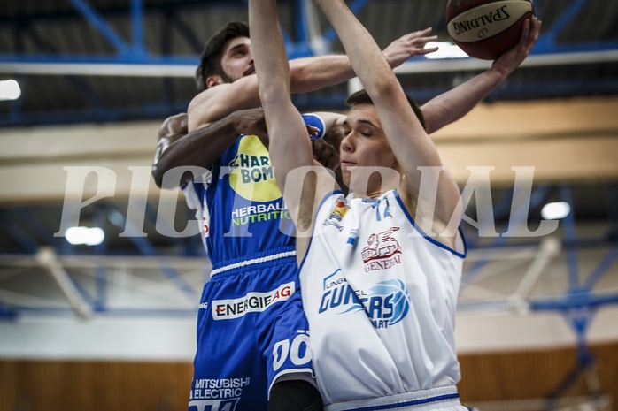 Basketball, ABL 2018/19, Grunddurchgang 35.Runde, Oberwart Gunners, Gmunden Swans, Daniel Friedrich (6)