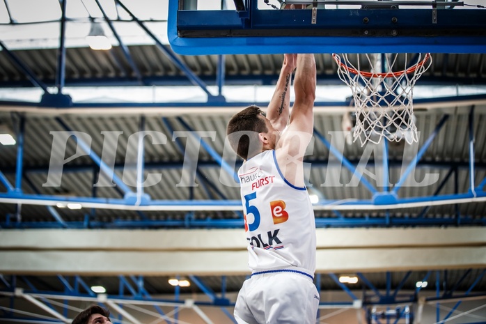 Basketball, ABL 2018/19, Grunddurchgang 35.Runde, Oberwart Gunners, Gmunden Swans, Andrius Mikutis (5)