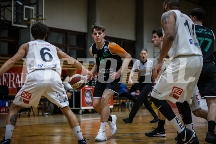 Basketball, Basketball Zweite Liga, Grunddurchgang 18.Runde, Mattersburg Rocks, Deutsch Wagram Aligators, Elias Wlasak (16)