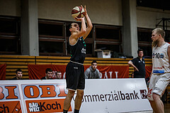 Basketball, Basketball Zweite Liga, Grunddurchgang 18.Runde, Mattersburg Rocks, Deutsch Wagram Aligators, Lukas Hofer (23)