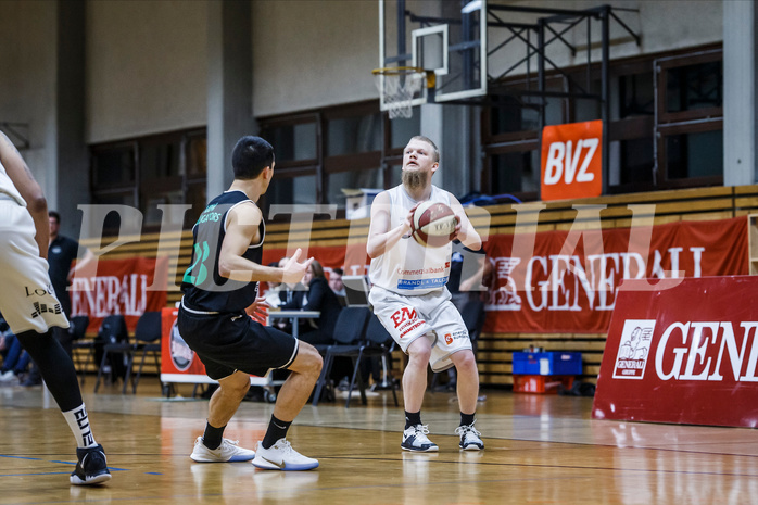 Basketball, Basketball Zweite Liga, Grunddurchgang 18.Runde, Mattersburg Rocks, UDW Alligators, Claudio VANCURA (10)