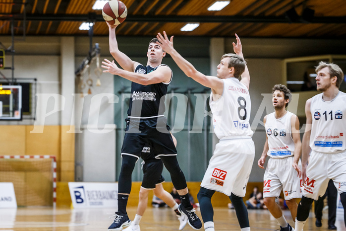 Basketball, Basketball Zweite Liga, Grunddurchgang 18.Runde, Mattersburg Rocks, UDW Alligators, Lukas Hofer (23)