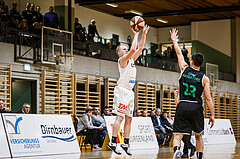 Basketball, Basketball Zweite Liga, Grunddurchgang 18.Runde, Mattersburg Rocks, UDW Alligators, Claudio VANCURA (10)