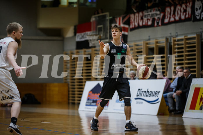 Basketball, Basketball Zweite Liga, Grunddurchgang 18.Runde, Mattersburg Rocks, Deutsch Wagram Aligators, Simon Marek (11)