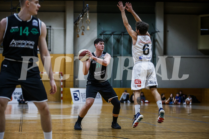 Basketball, Basketball Zweite Liga, Grunddurchgang 18.Runde, Mattersburg Rocks, Deutsch Wagram Aligators, Marko Goranovic (77)