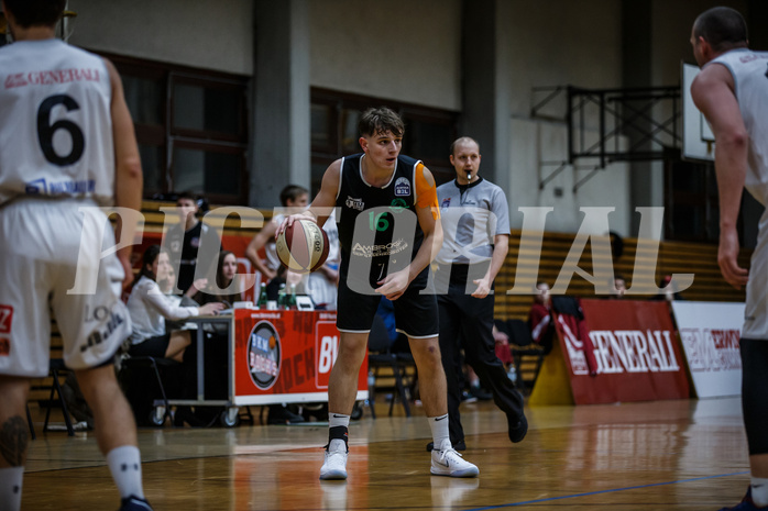 Basketball, Basketball Zweite Liga, Grunddurchgang 18.Runde, Mattersburg Rocks, Deutsch Wagram Aligators, Elias Wlasak (16)