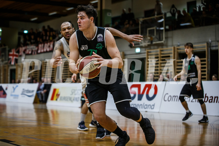 Basketball, Basketball Zweite Liga, Grunddurchgang 18.Runde, Mattersburg Rocks, Deutsch Wagram Aligators, Marko Goranovic (77)