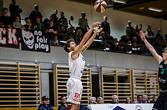 Basketball, Basketball Zweite Liga, Grunddurchgang 18.Runde, Mattersburg Rocks, UDW Alligators, Jan NICOLI (6)