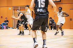 Basketball, Basketball Zweite Liga 2022/23, Grunddurchgang 19.Runde, Basket Flames, Güssing Blackbirds, Thomas Knor (6)