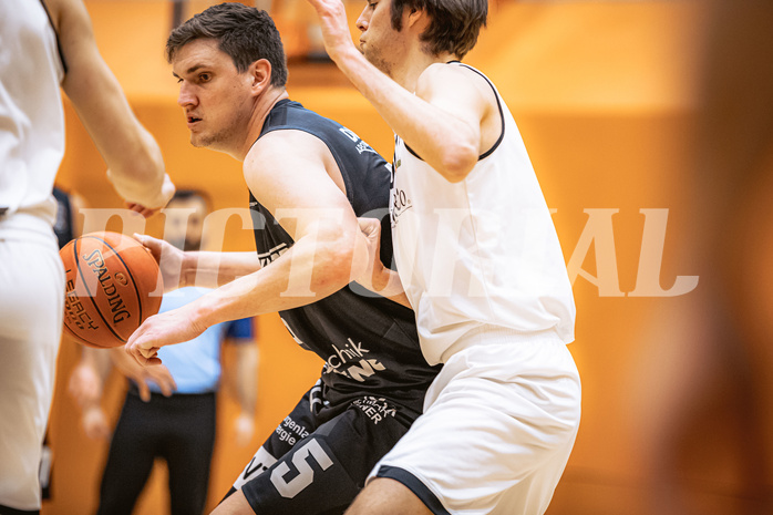 Basketball, Basketball Zweite Liga 2022/23, Grunddurchgang 19.Runde, Basket Flames, Güssing Blackbirds, Sebastian Koch (5)