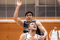 Basketball, Basketball Zweite Liga 2022/23, Grunddurchgang 19.Runde, Basket Flames, Güssing Blackbirds, Jernej Andolsek Heine (1)