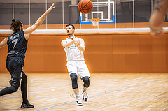 Basketball, Basketball Zweite Liga 2022/23, Grunddurchgang 19.Runde, Basket Flames, Güssing Blackbirds, Jernej Andolsek Heine (1)