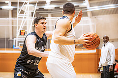 Basketball, Basketball Zweite Liga 2022/23, Grunddurchgang 19.Runde, Basket Flames, Güssing Blackbirds, Sebastian Koch (5)