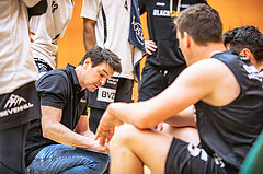 Basketball, Basketball Zweite Liga 2022/23, Grunddurchgang 19.Runde, Basket Flames, Güssing Blackbirds, Daniel Müllner (Haed Coach)