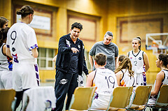 Basketball, Win2Day Basketball Damen Superliga 2023/24, Grunddurchgang 6.Runde, Vienna United, Vienna Timberwolves, Vedran Schuch (Head Coach)
