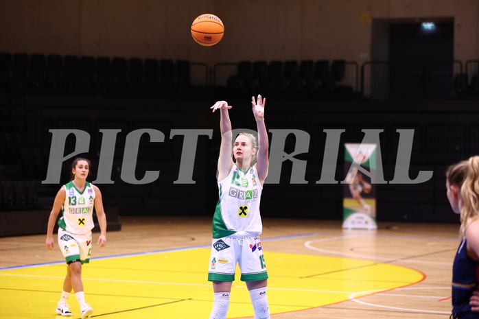 10.12.2023, Graz, Raiffeisen Sportpark, Basketball Damen Superliga 2023/24, Grunddurchgang 6.Runde, UBI Holding Graz - SKN St. Pölten Frauen ,  