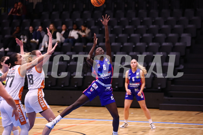 10.12.2023, Graz, Raiffeisen Sportpark, Basketball Damen Superliga 2023/24, Grunddurchgang 6.Runde, UBSC-DBBC Graz - BK Raiffeisen Duchess Klosterneuburg,  
