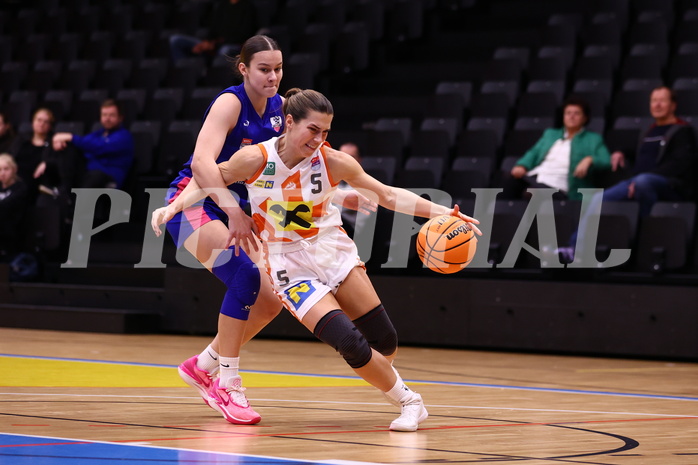 10.12.2023, Graz, Raiffeisen Sportpark, Basketball Damen Superliga 2023/24, Grunddurchgang 6.Runde, UBSC-DBBC Graz - BK Raiffeisen Duchess Klosterneuburg,  