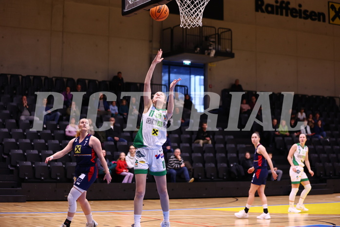10.12.2023, Graz, Raiffeisen Sportpark, Basketball Damen Superliga 2023/24, Grunddurchgang 6.Runde, UBI Holding Graz - SKN St. Pölten Frauen ,  
