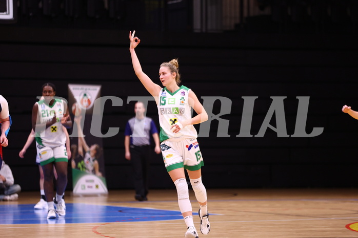 10.12.2023, Graz, Raiffeisen Sportpark, Basketball Damen Superliga 2023/24, Grunddurchgang 6.Runde, UBI Holding Graz - SKN St. Pölten Frauen ,  