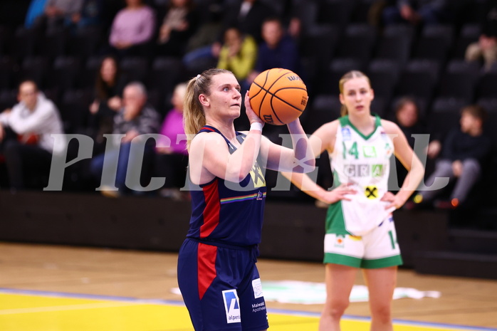 10.12.2023, Graz, Raiffeisen Sportpark, Basketball Damen Superliga 2023/24, Grunddurchgang 6.Runde, UBI Holding Graz - SKN St. Pölten Frauen ,  
