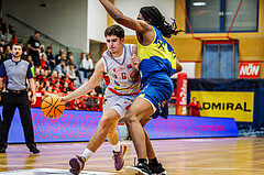 Basketball, Basketball Austria Cup 2023/24, Semifinale, Traiskirchen Lions, UBSC Graz, Aleksej Kostic (6)