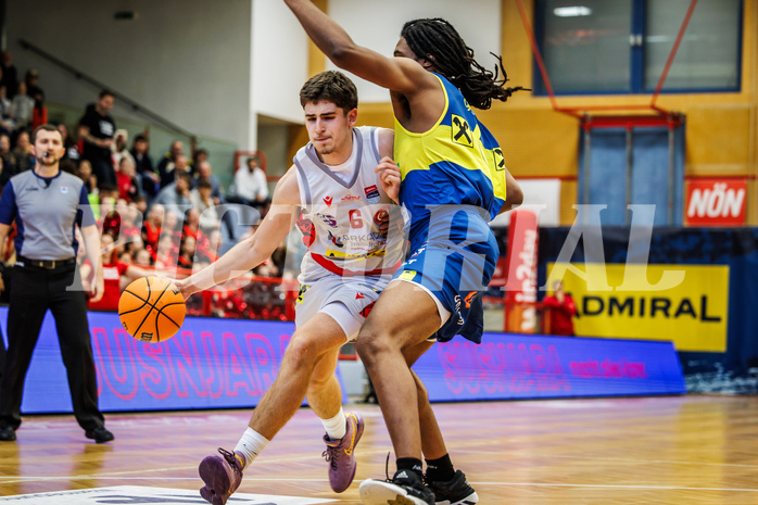 Basketball, Basketball Austria Cup 2023/24, Semifinale, Traiskirchen Lions, UBSC Graz, Aleksej Kostic (6)