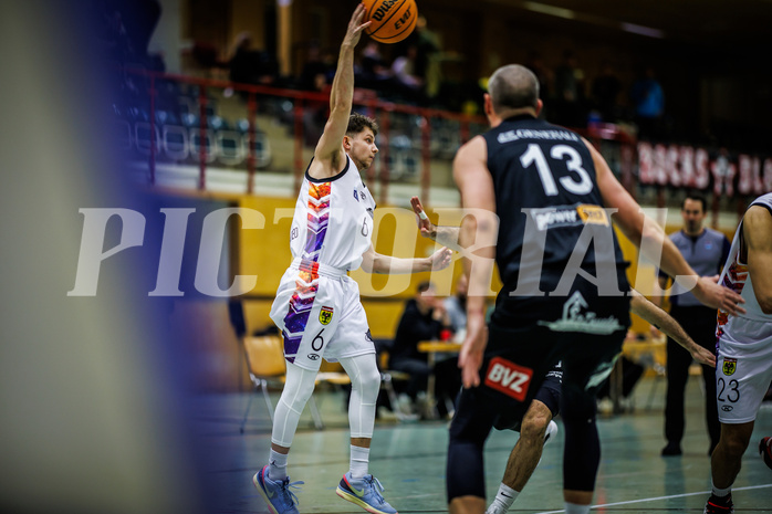 Basketball, Basketball Zweite Liga 2023/24, Grunddurchgang 11.Runde, Vienna United, Mattersburg Rocks, David Wrumnig (6)