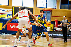Basketball, Basketball Austria Cup 2023/24, Semifinale, Traiskirchen Lions, UBSC Graz, Elias Podany (10)