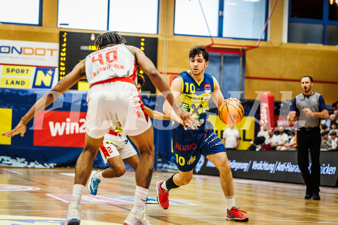 Basketball, Basketball Austria Cup 2023/24, Semifinale, Traiskirchen Lions, UBSC Graz, Elias Podany (10)
