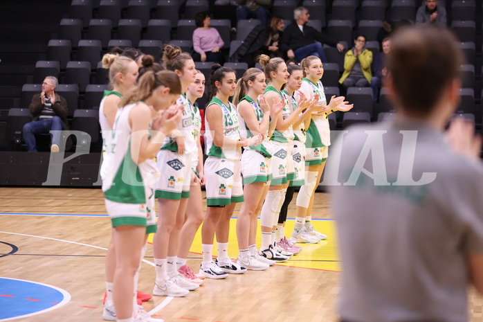 10.12.2023, Graz, Raiffeisen Sportpark, Basketball Damen Superliga 2023/24, Grunddurchgang 6.Runde, UBI Holding Graz - SKN St. Pölten Frauen ,  