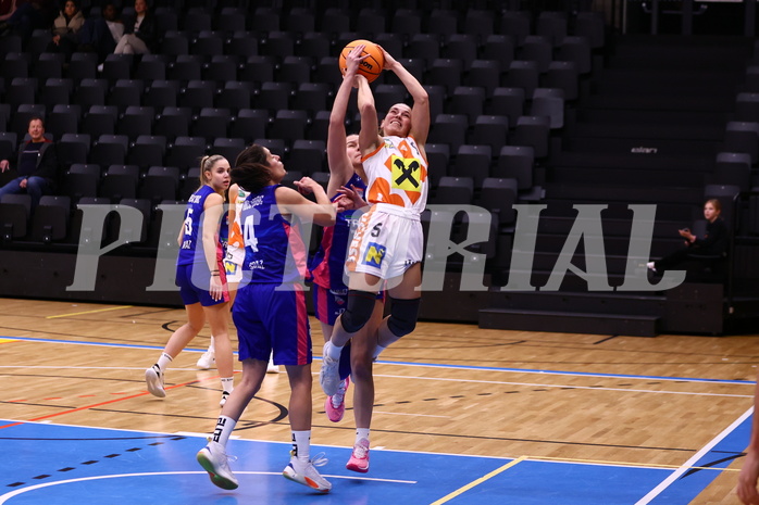 10.12.2023, Graz, Raiffeisen Sportpark, Basketball Damen Superliga 2023/24, Grunddurchgang 6.Runde, UBSC-DBBC Graz - BK Raiffeisen Duchess Klosterneuburg,  