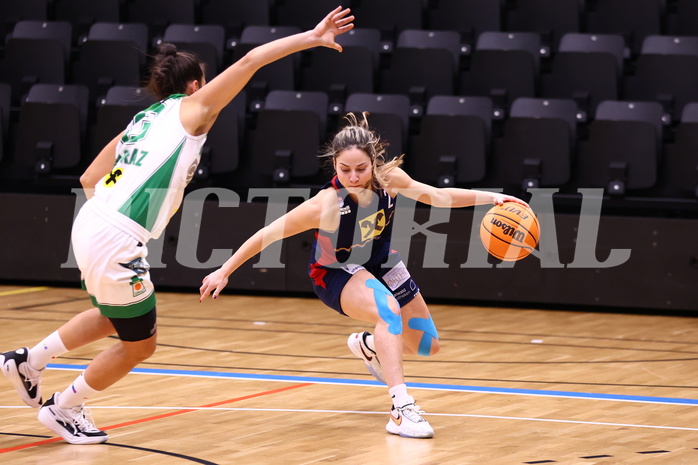 10.12.2023, Graz, Raiffeisen Sportpark, Basketball Damen Superliga 2023/24, Grunddurchgang 6.Runde, UBI Holding Graz - SKN St. Pölten Frauen ,  