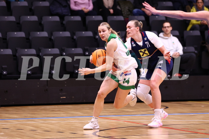 10.12.2023, Graz, Raiffeisen Sportpark, Basketball Damen Superliga 2023/24, Grunddurchgang 6.Runde, UBI Holding Graz - SKN St. Pölten Frauen ,  