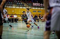 Basketball, Basketball Zweite Liga 2023/24, Grunddurchgang 11.Runde, Vienna United, Mattersburg Rocks, Julian Alper (10), Mykyta Bitkin (4)