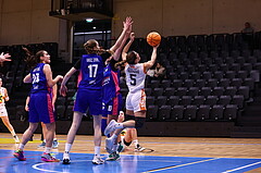 10.12.2023, Graz, Raiffeisen Sportpark, Basketball Damen Superliga 2023/24, Grunddurchgang 6.Runde, UBSC-DBBC Graz - BK Raiffeisen Duchess Klosterneuburg,  