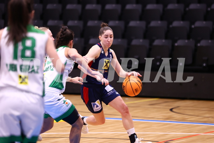 10.12.2023, Graz, Raiffeisen Sportpark, Basketball Damen Superliga 2023/24, Grunddurchgang 6.Runde, UBI Holding Graz - SKN St. Pölten Frauen ,  