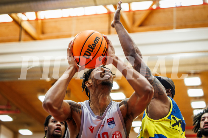 Basketball, Basketball Austria Cup 2023/24, Semifinale, Traiskirchen Lions, UBSC Graz, Jaquan Lawrence (40)