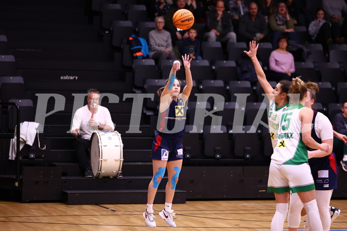 10.12.2023, Graz, Raiffeisen Sportpark, Basketball Damen Superliga 2023/24, Grunddurchgang 6.Runde, UBI Holding Graz - SKN St. Pölten Frauen ,  