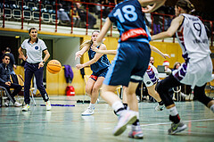 Basketball, Win2Day Basketball Damen Superliga 2023/24, Grunddurchgang 6.Runde, Vienna United, Vienna Timberwolves, Antonia Dumancic (17)