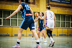 Basketball, Win2Day Basketball Damen Superliga 2023/24, Grunddurchgang 6.Runde, Vienna United, Vienna Timberwolves, Antonia Dumancic (17)