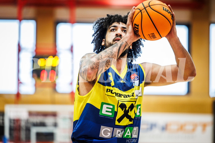 Basketball, Basketball Austria Cup 2023/24, Semifinale, Traiskirchen Lions, UBSC Graz, Avery Diggs (8)
