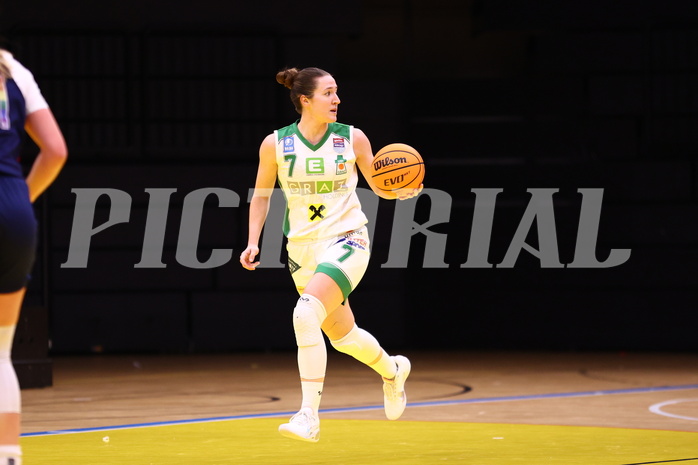 10.12.2023, Graz, Raiffeisen Sportpark, Basketball Damen Superliga 2023/24, Grunddurchgang 6.Runde, UBI Holding Graz - SKN St. Pölten Frauen ,  