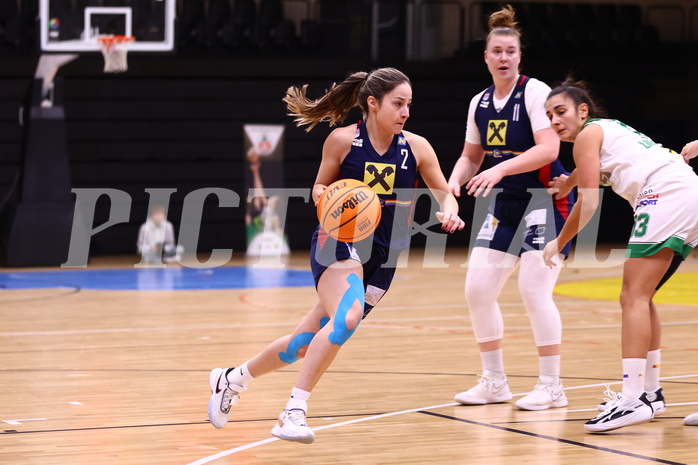 10.12.2023, Graz, Raiffeisen Sportpark, Basketball Damen Superliga 2023/24, Grunddurchgang 6.Runde, UBI Holding Graz - SKN St. Pölten Frauen ,  