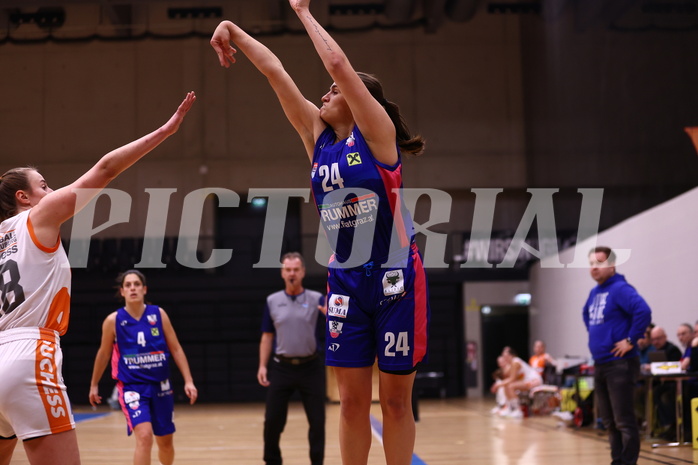 10.12.2023, Graz, Raiffeisen Sportpark, Basketball Damen Superliga 2023/24, Grunddurchgang 6.Runde, UBSC-DBBC Graz - BK Raiffeisen Duchess Klosterneuburg,  