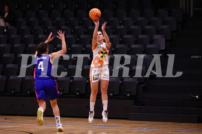10.12.2023, Graz, Raiffeisen Sportpark, Basketball Damen Superliga 2023/24, Grunddurchgang 6.Runde, UBSC-DBBC Graz - BK Raiffeisen Duchess Klosterneuburg,  