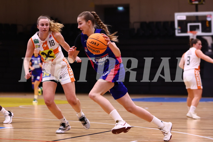 10.12.2023, Graz, Raiffeisen Sportpark, Basketball Damen Superliga 2023/24, Grunddurchgang 6.Runde, UBSC-DBBC Graz - BK Raiffeisen Duchess Klosterneuburg,  